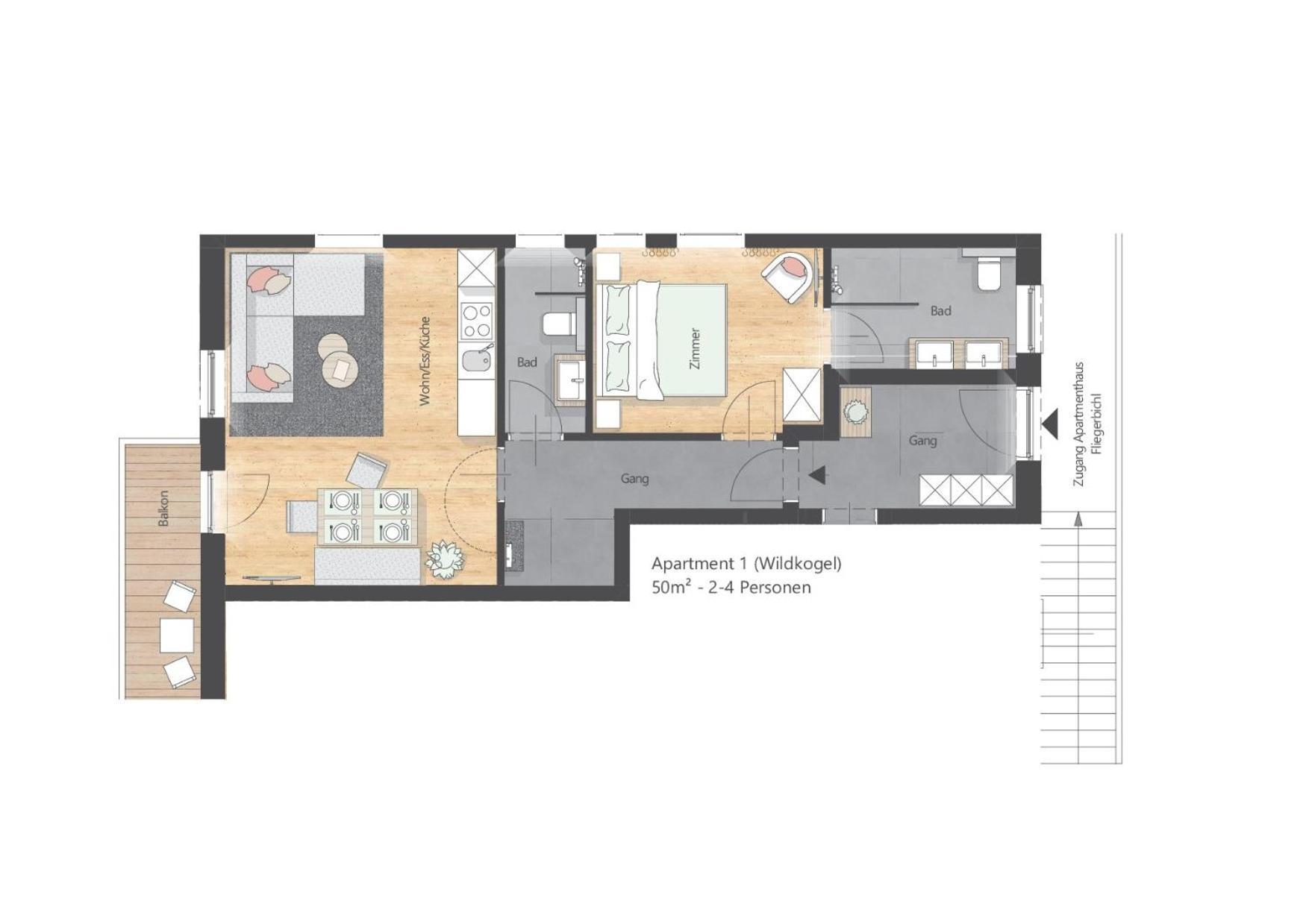 Apartments Fliegerbichl - Familie Voithofer Bramberg am Wildkogel Zewnętrze zdjęcie